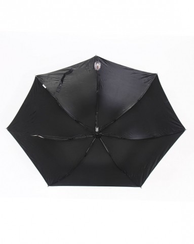 高密度黑胶pg布三折蝴蝶小雪花超细铅笔伞