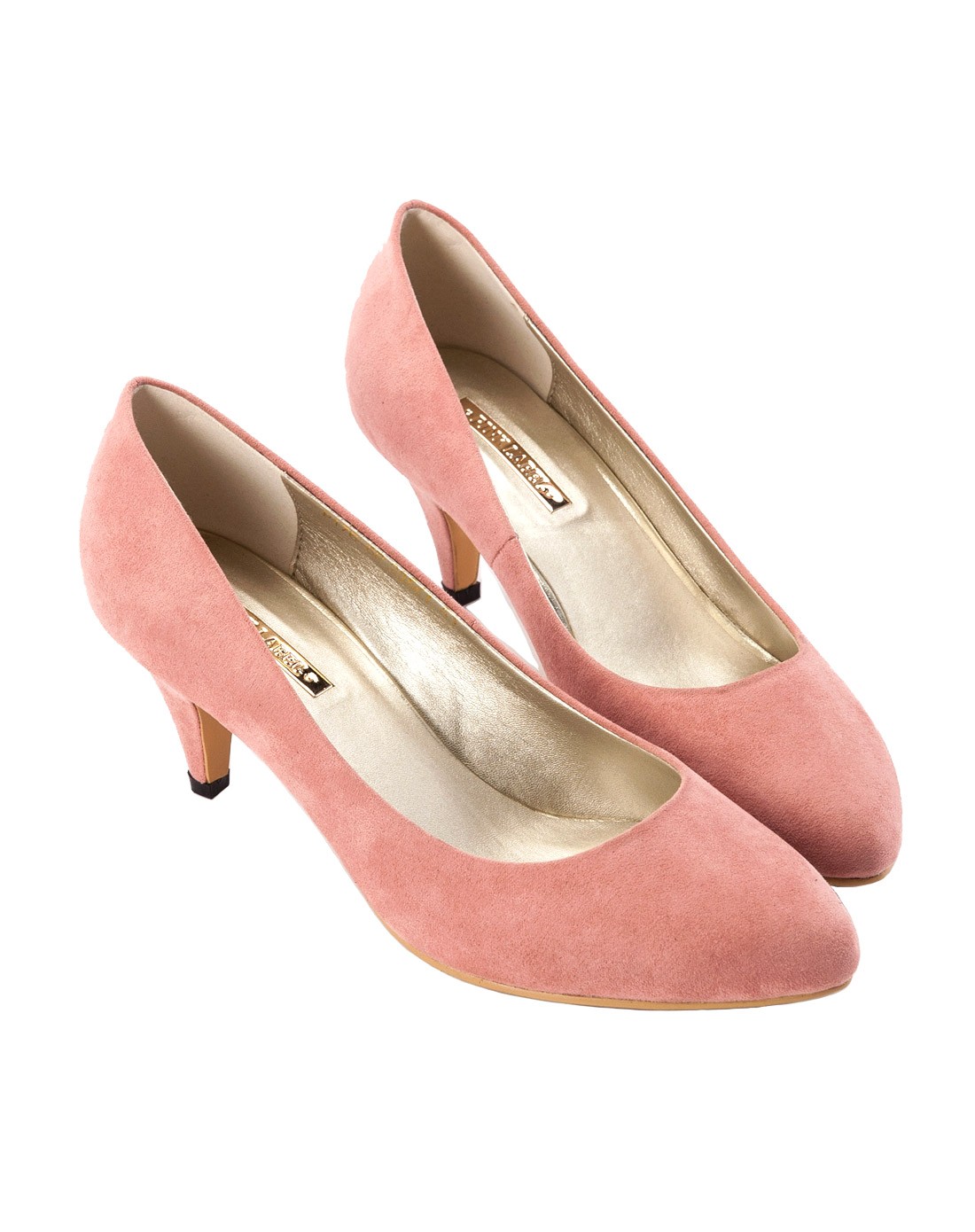 gracegift粉色 微尖中跟糖果色系女鞋5sgpmp176-6p15_唯品会