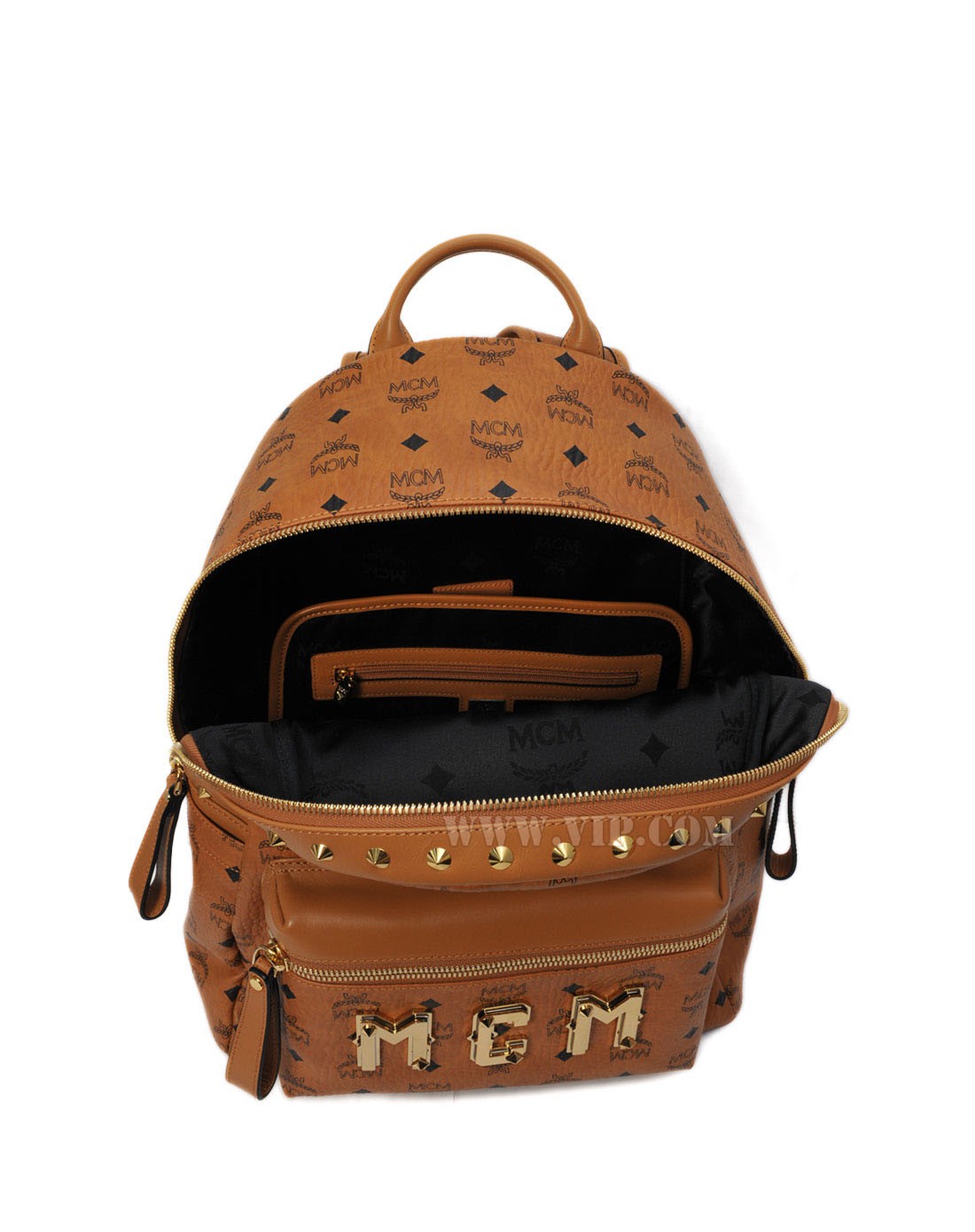 mcm包包及配件专场mcm 中性黄棕色潮流百搭时尚双肩包(中号)mmk4ave31