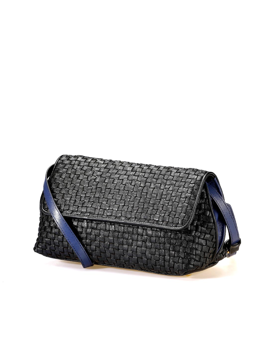 兰黛61飘lauderpal羊皮黑色沙滩足迹系列单肩包w147960229110_唯品