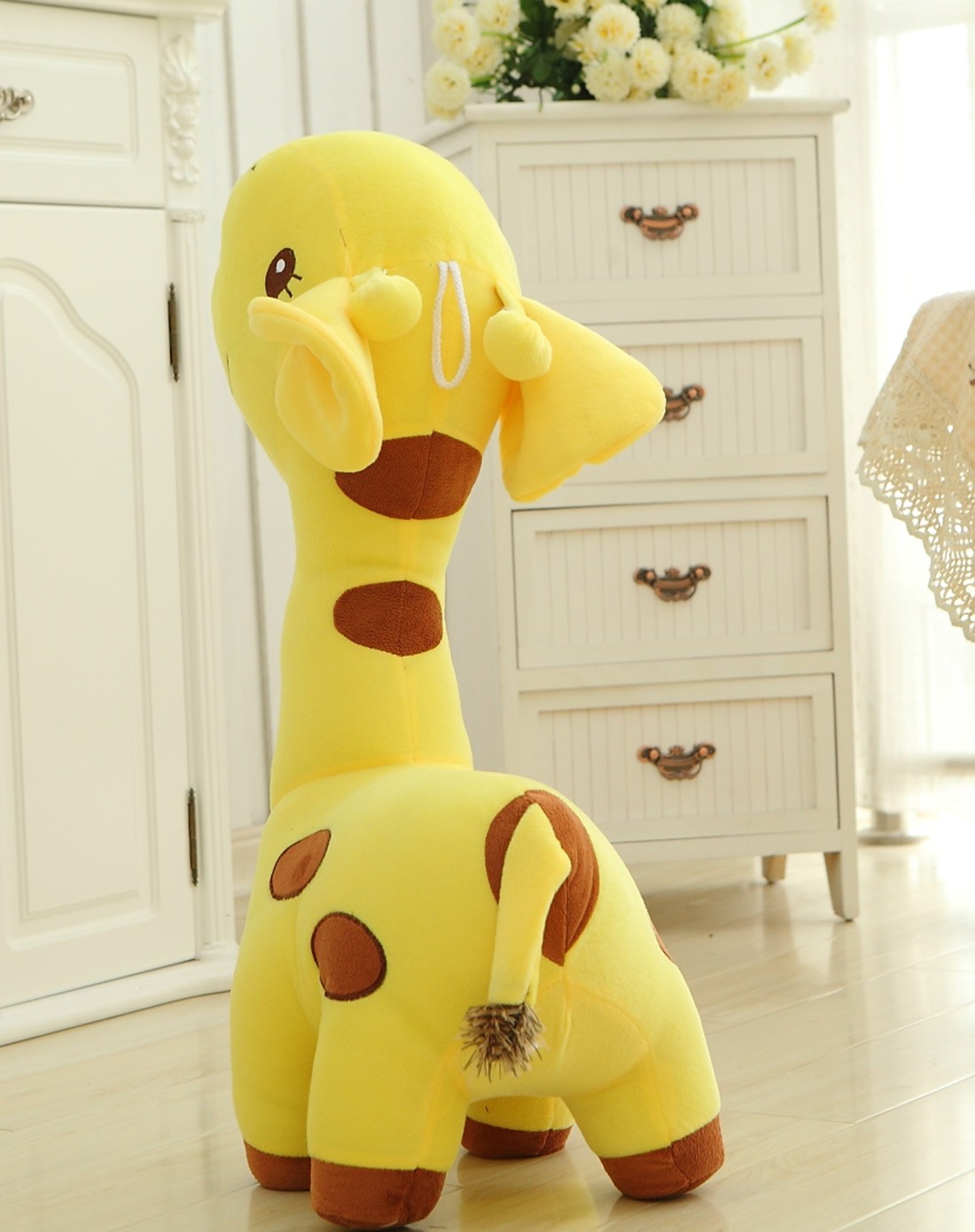 迷彤屋mitongwu玩具专场直发货黄色小鹿公仔40cmmtw20032702_唯品会