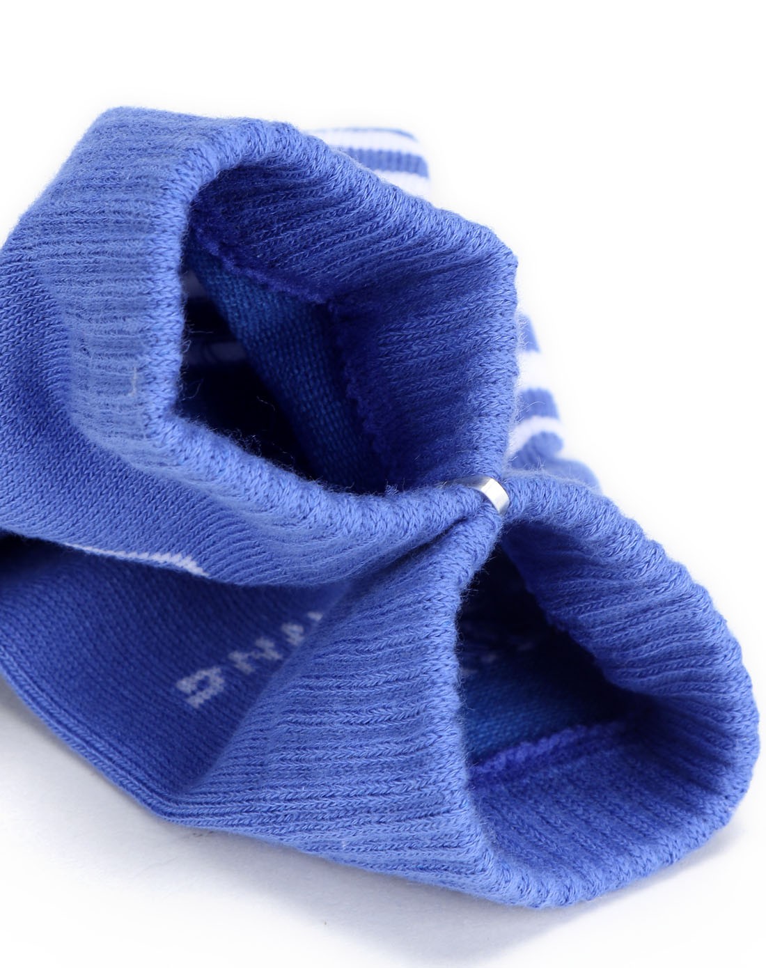 [3件起售]男童鲜蓝色条纹中袜