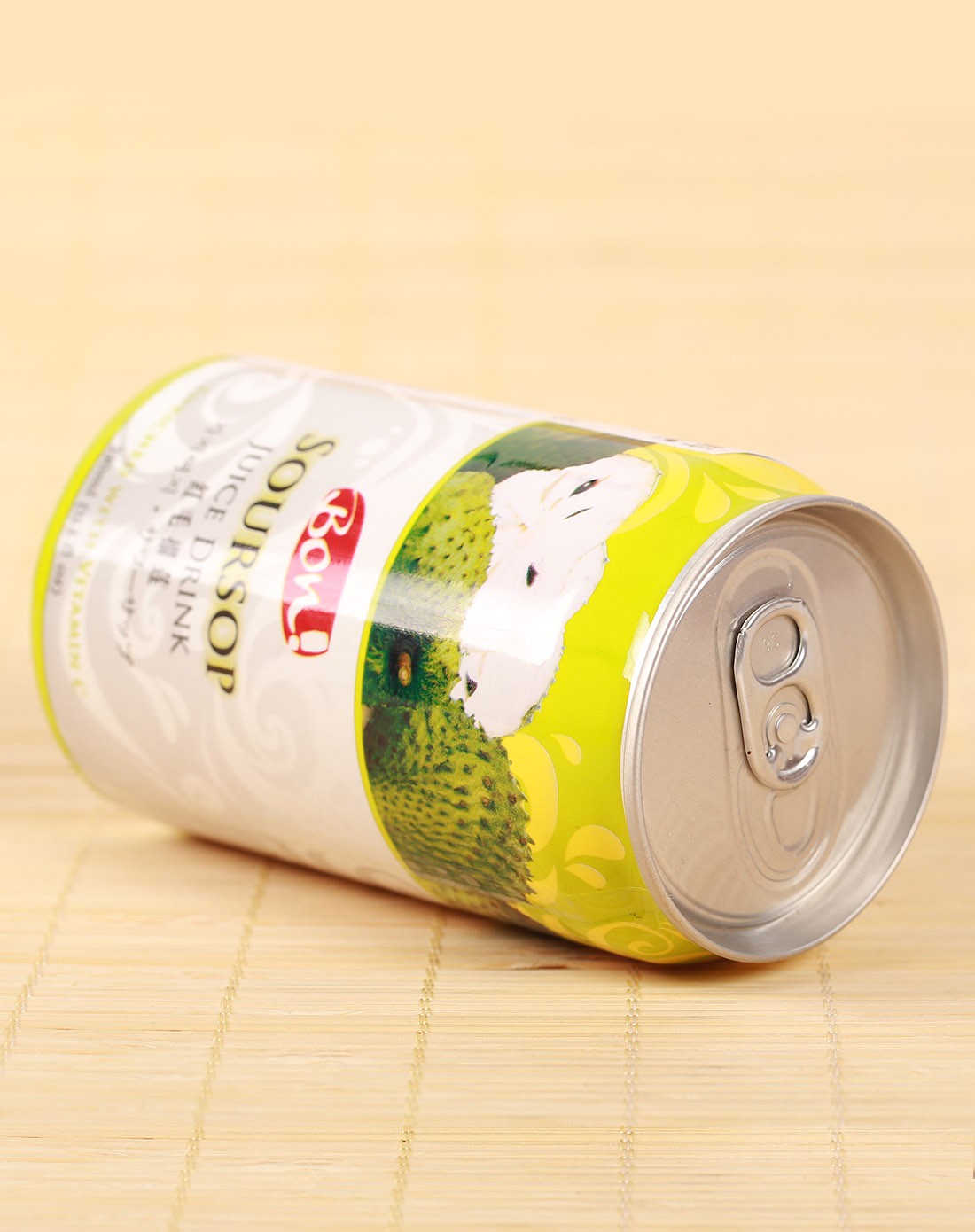 bon 酸甜红毛榴莲果汁 新加坡原装进口热情果汁330ml 二件起售