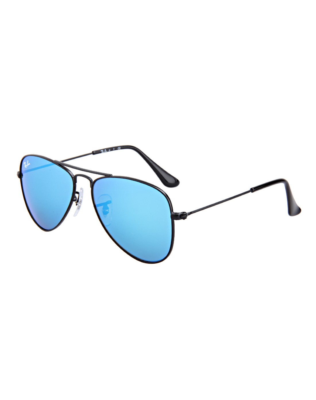 儿童junior飞行员系列小明星款蓝色镜面镜片太阳镜