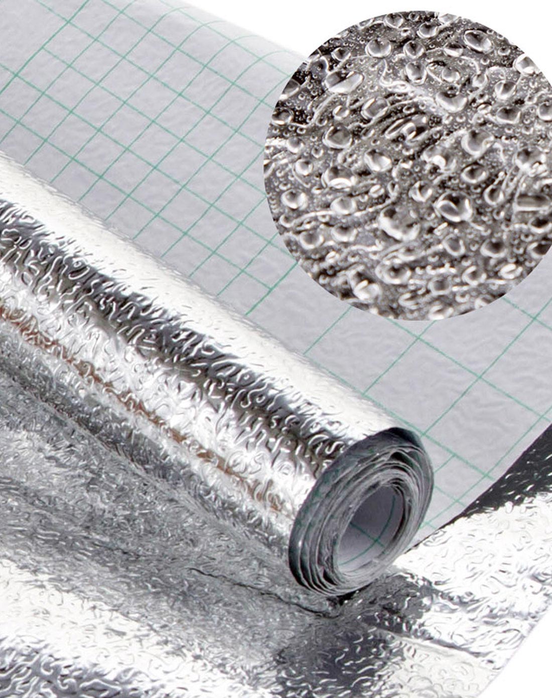 加厚铝箔可自粘厨房防油贴纸