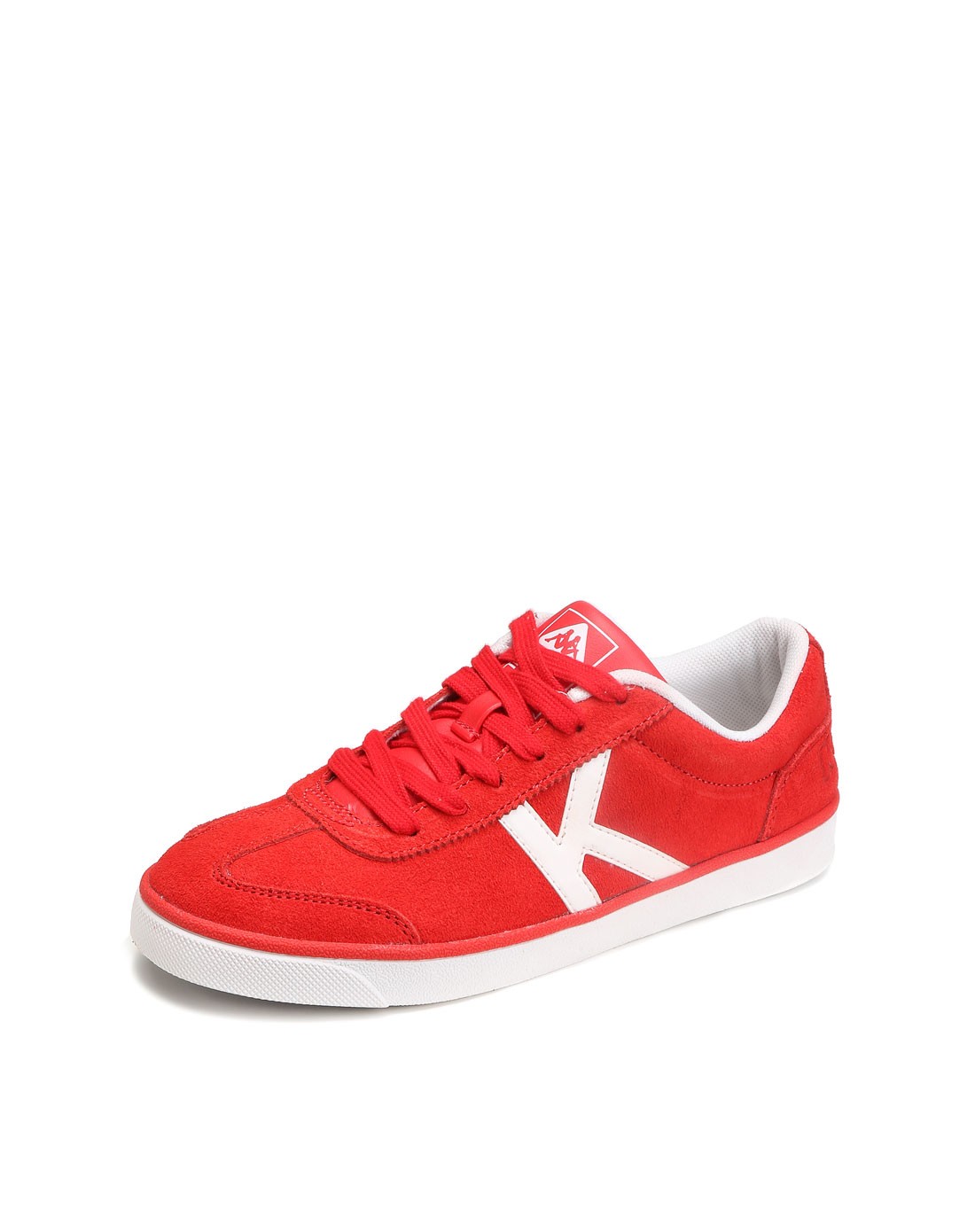 复古品质 女款红色板鞋 舒适大k字母