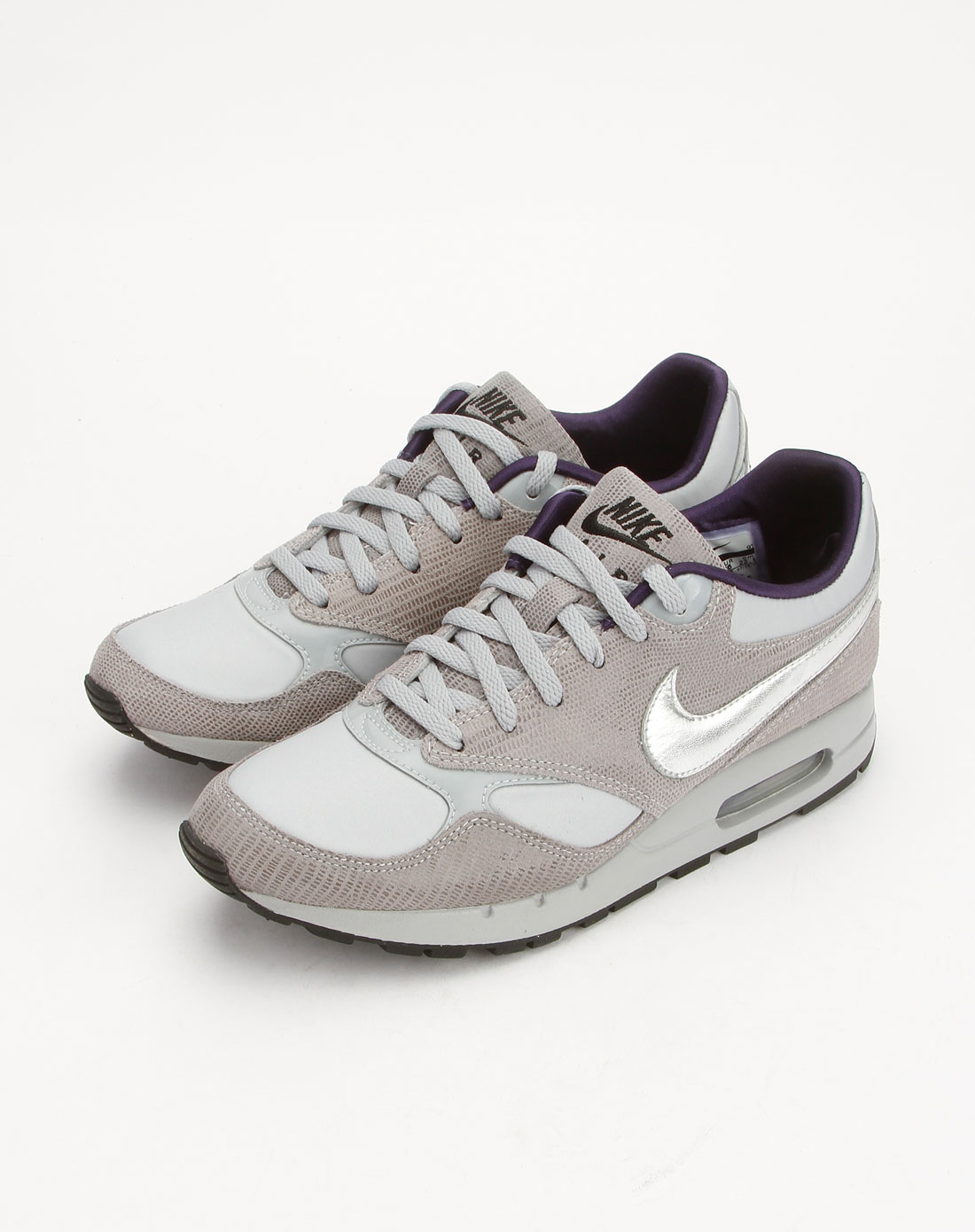 耐克nike女装专场-女款灰色air系列绑带运动文化鞋