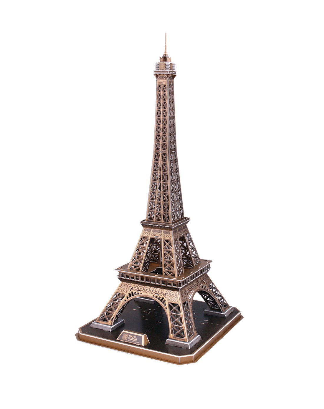 乐立方3d立体拼图-diy建筑立体拼图著名建筑巴黎埃菲尔铁塔