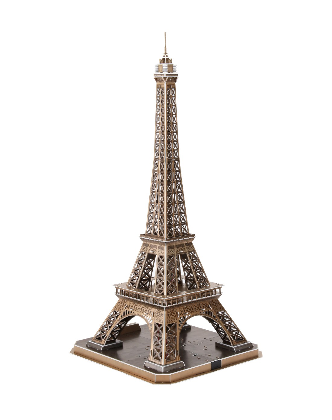 乐立方3d立体拼图-diy建筑立体拼图著名建筑巴黎埃菲尔铁塔