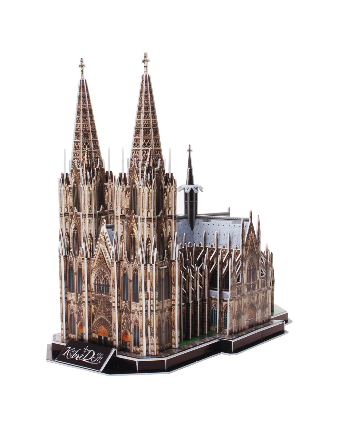 乐立方3d立体拼图-diy建筑立体创意拼图科隆大教堂