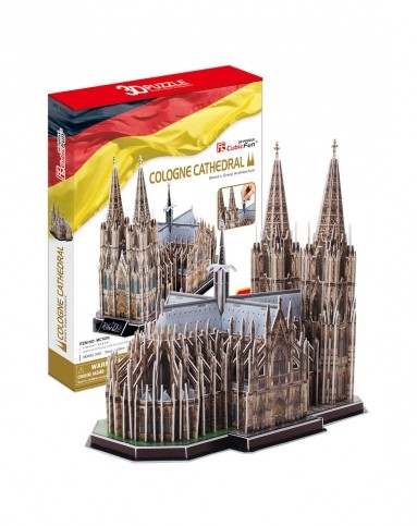 乐立方3d立体拼图-diy建筑立体创意拼图科隆大教堂