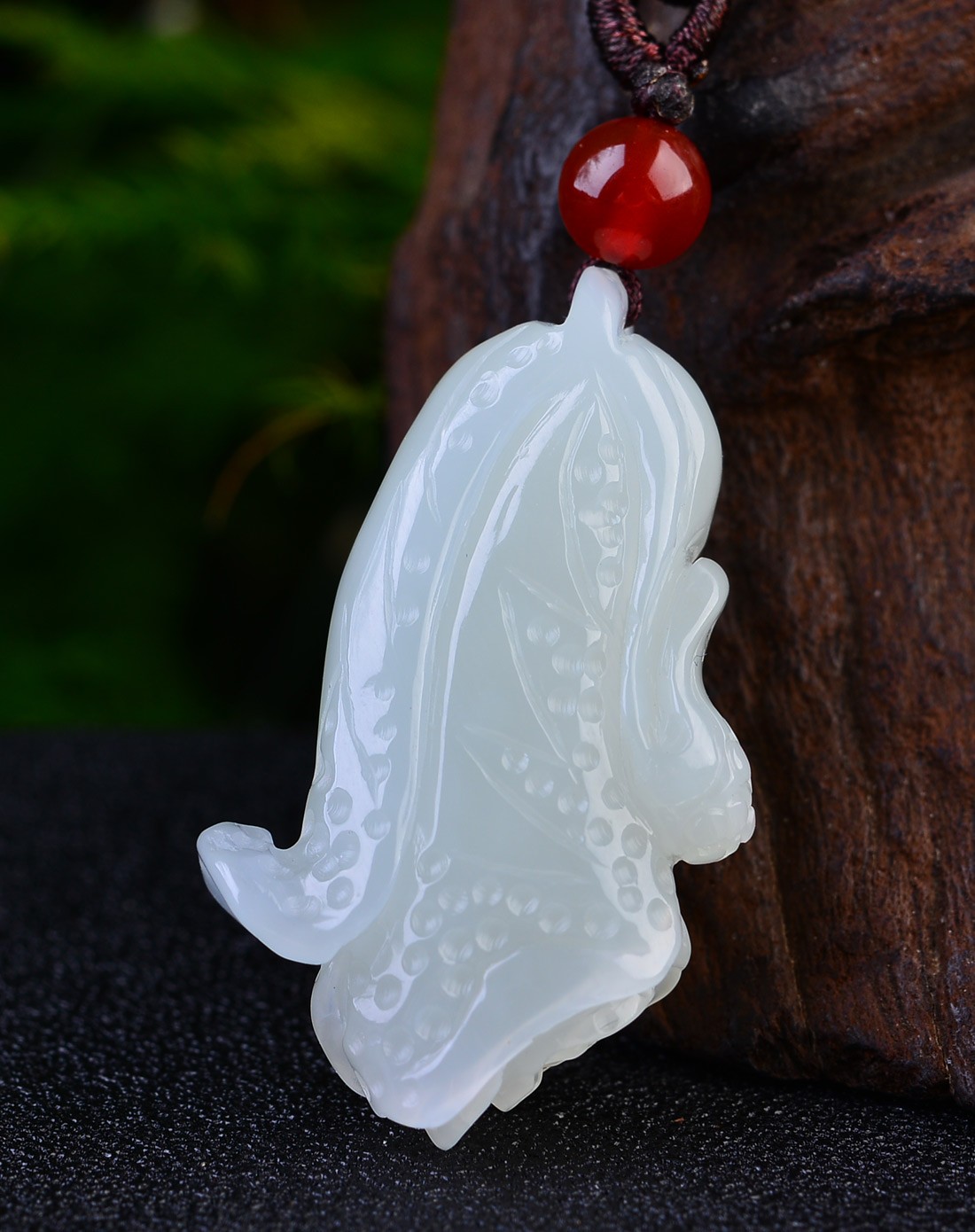 和田玉白菜吊坠