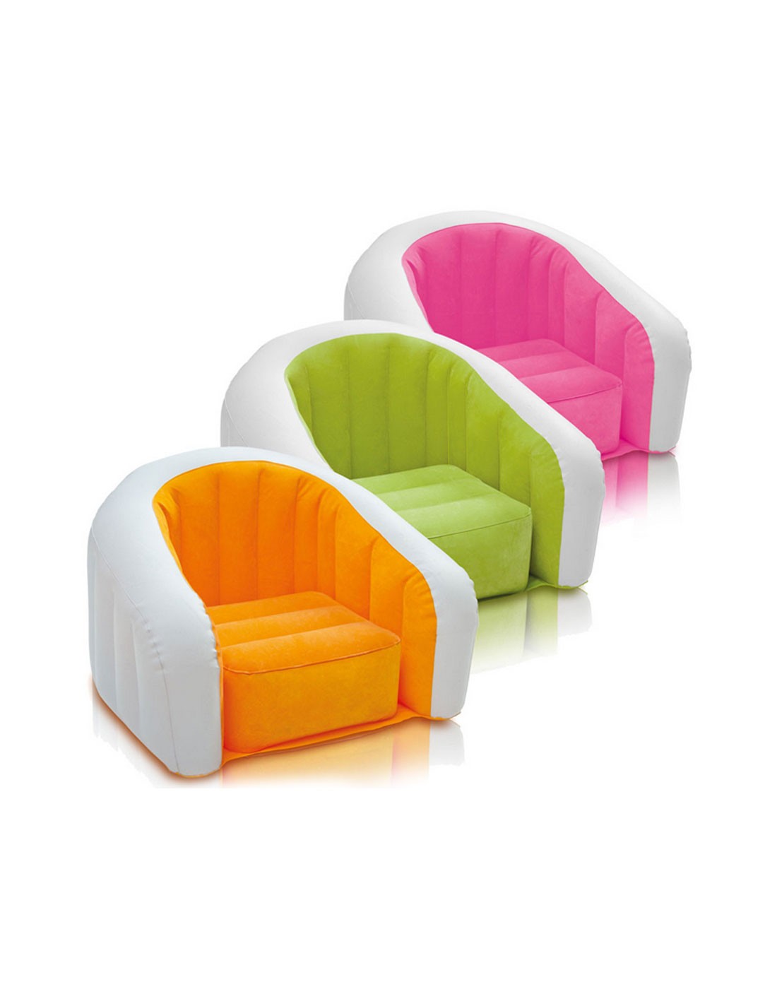 intex 植毛u型儿童沙发(产品款式颜色随机发)