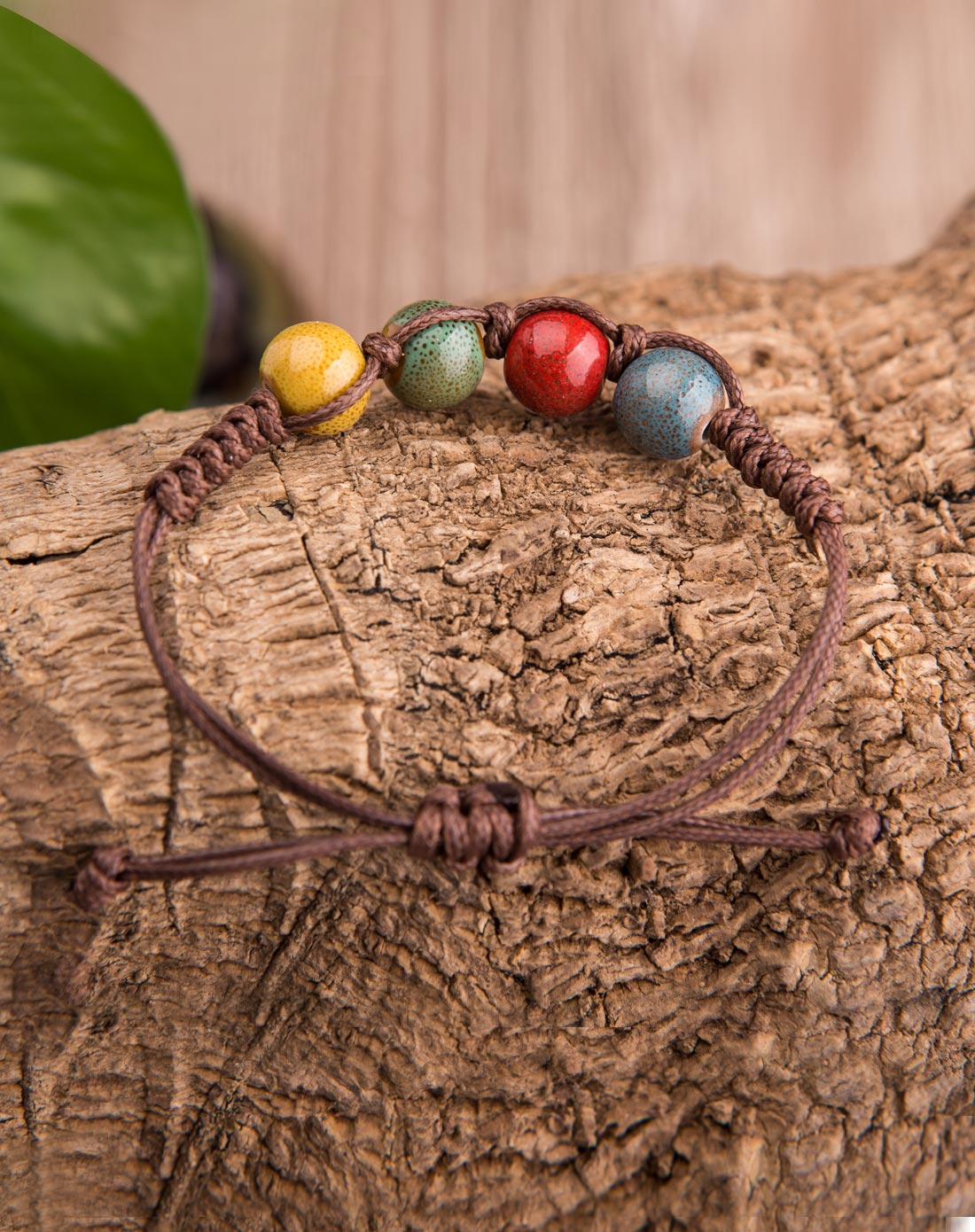 优雅民族风 女款多彩珠串手绳 甜美俏皮