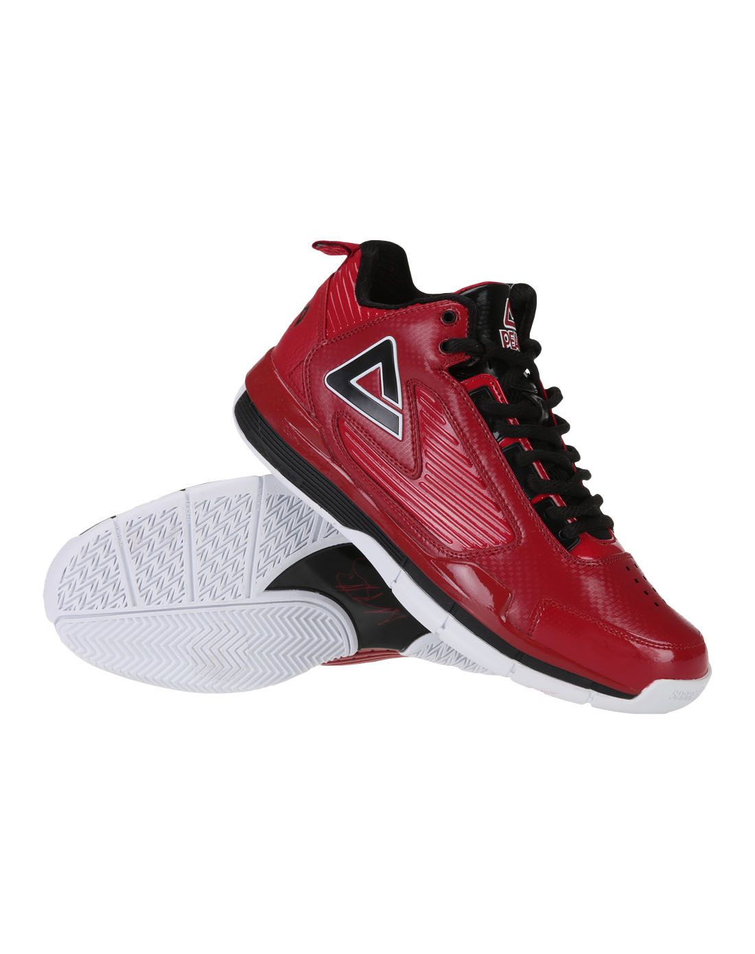 透气减震 男款锈红色篮球鞋 巴蒂尔八代