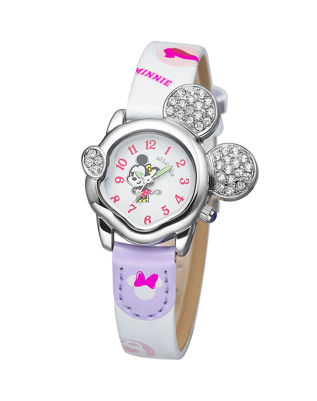 迪士尼disney中性白色手表