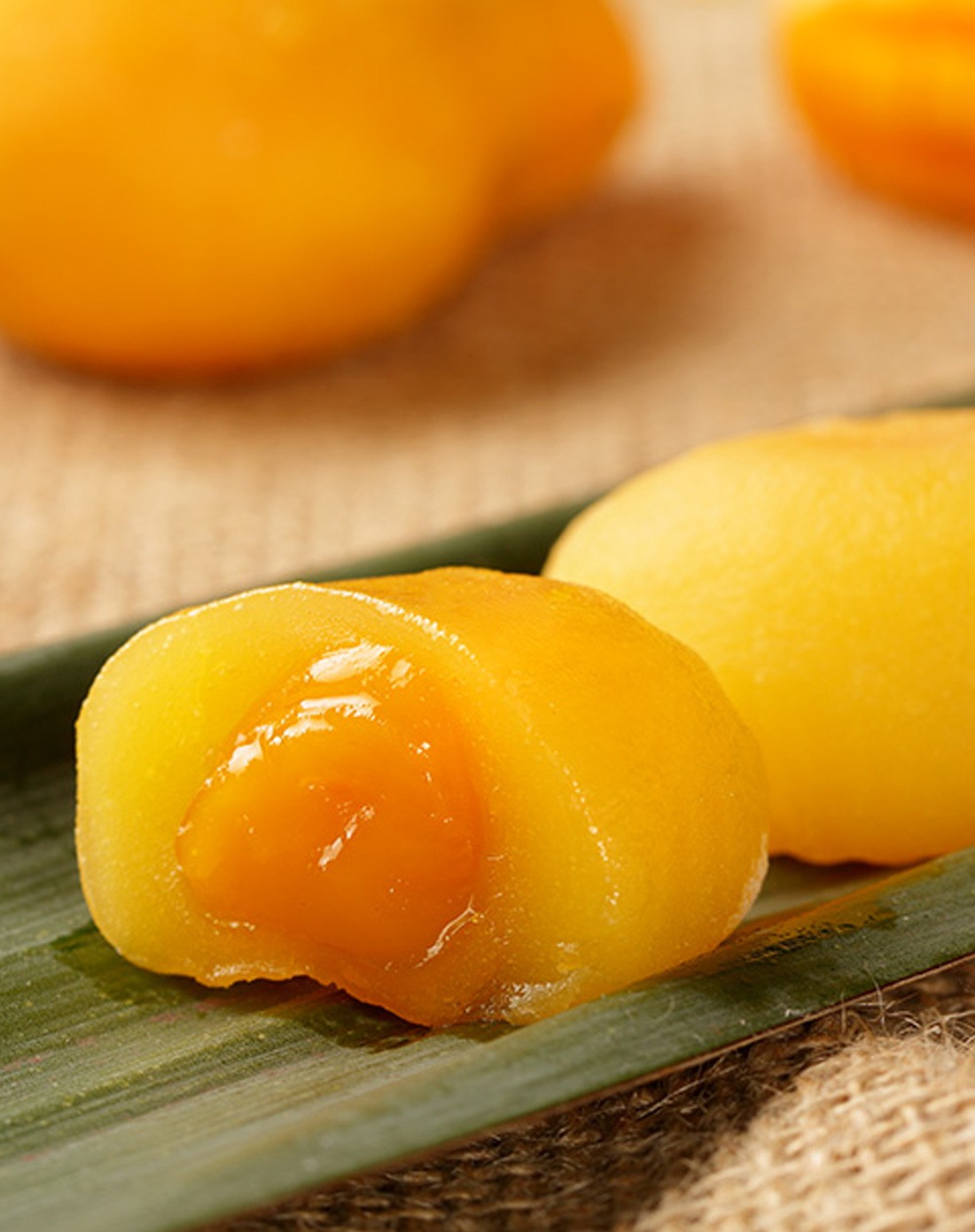 台湾风味 leni芒果味手工爆浆麻薯糕点600g礼盒