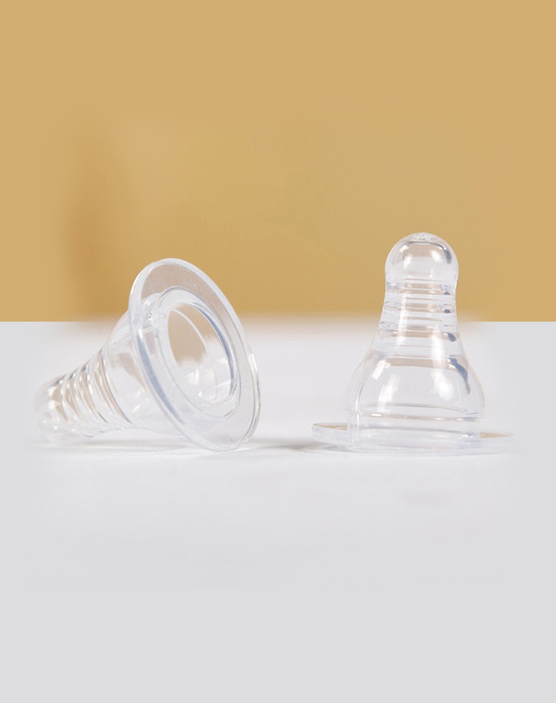 亲亲我【两件起售】标准口径奶嘴两支装(l圆孔)