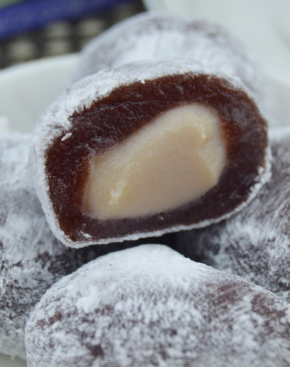 【台湾进口】雪之恋和风大福麻薯糕点(芋头味)210g*2盒