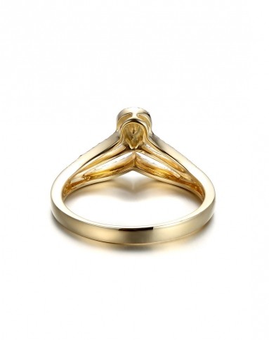 通灵珠宝tesiroqueen自我加冕 王后群镶钻石女戒 18k彩金【赠399元银