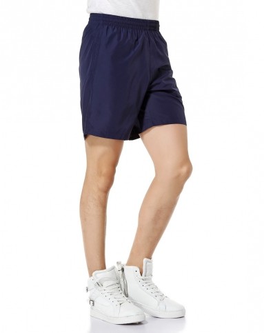 透气速干 男款藏青色短裤 简约运动