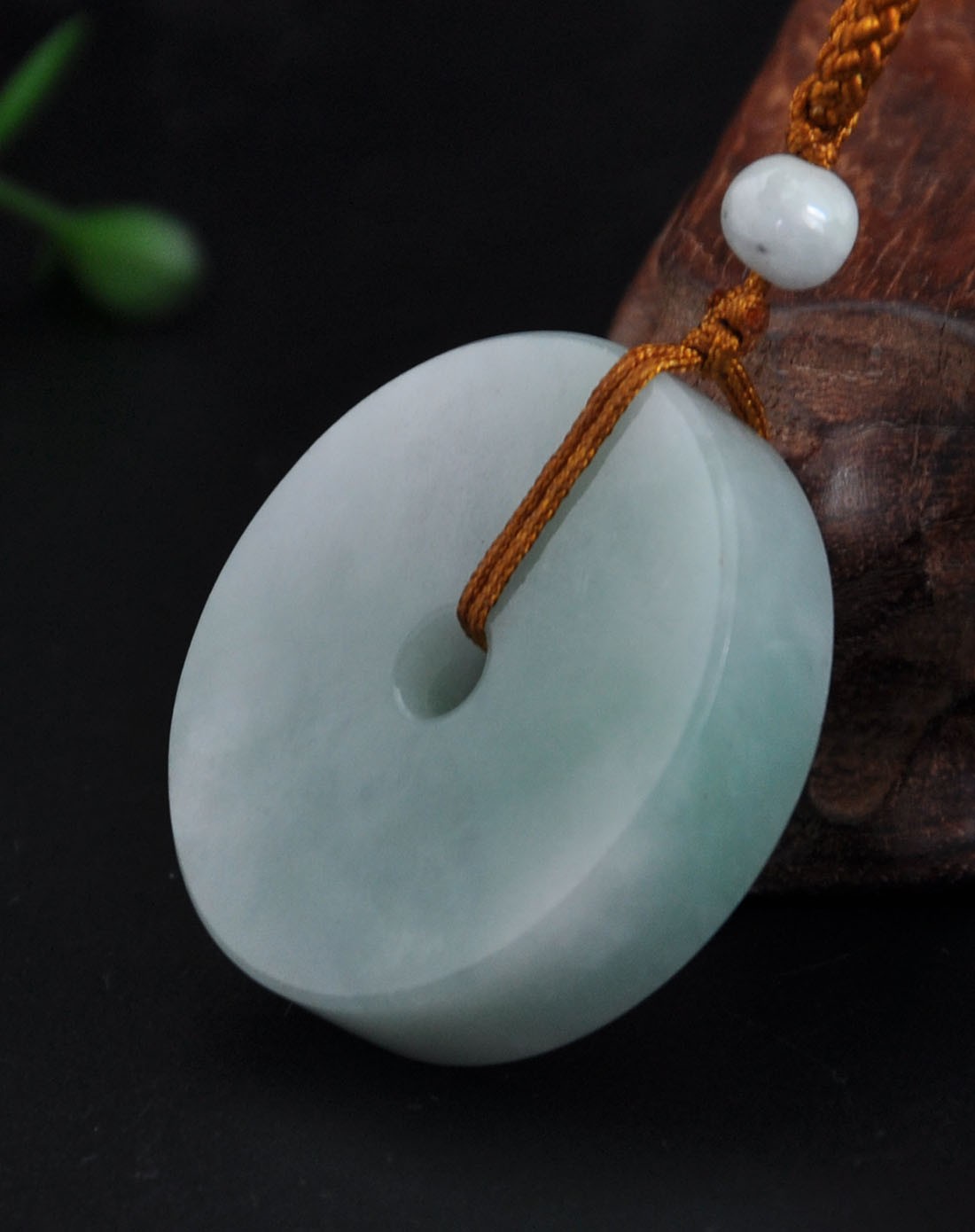 顶级大型加厚翠绿平安扣