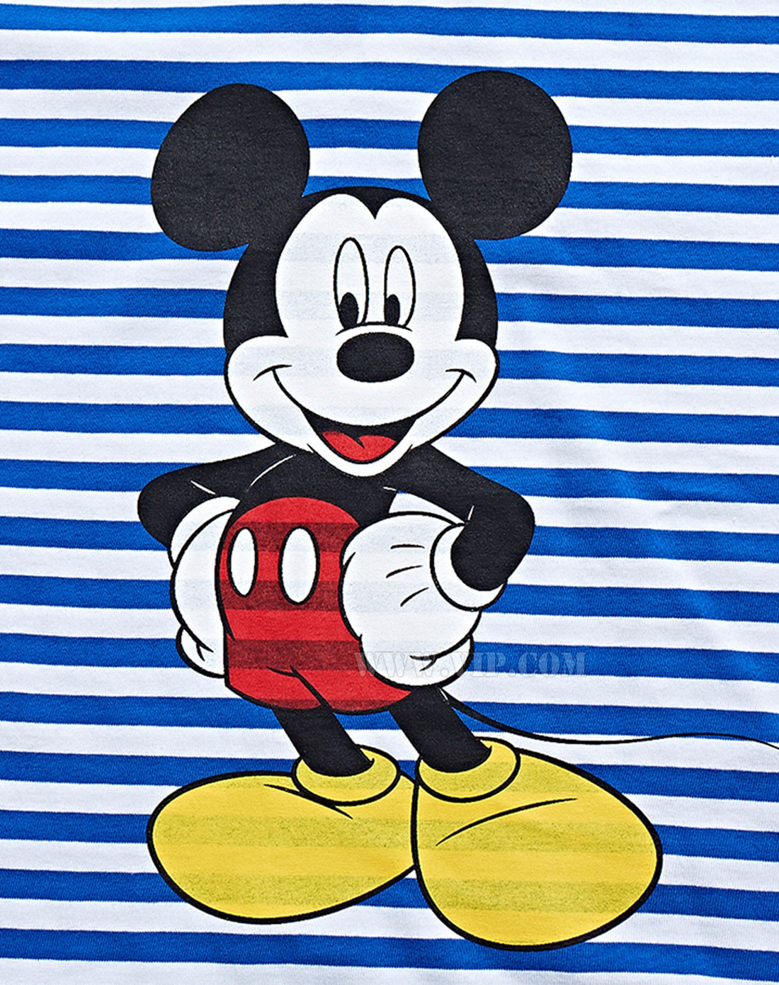 > (lap)可爱米奇条纹t恤