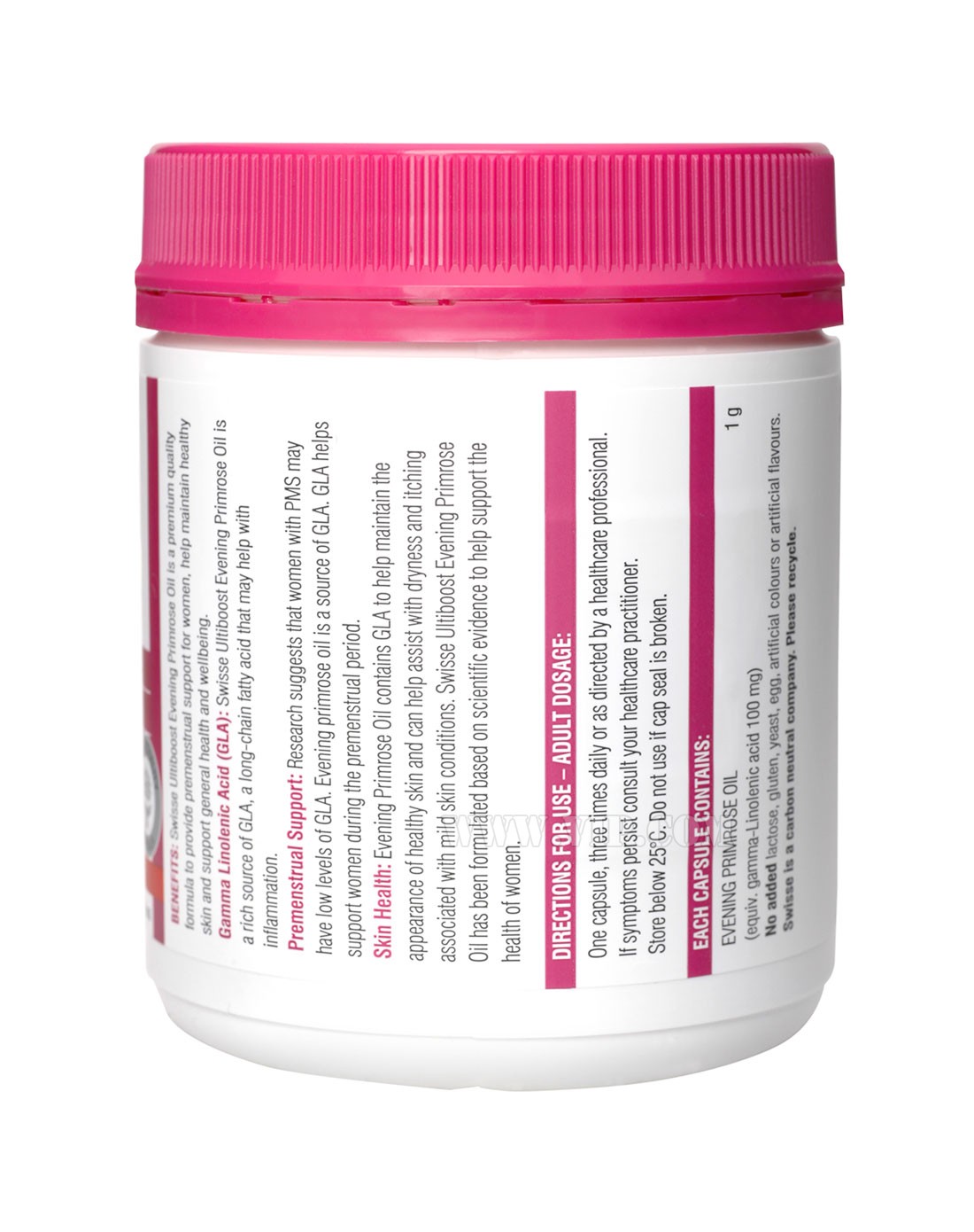 > swisse天然月见草油胶囊 200粒