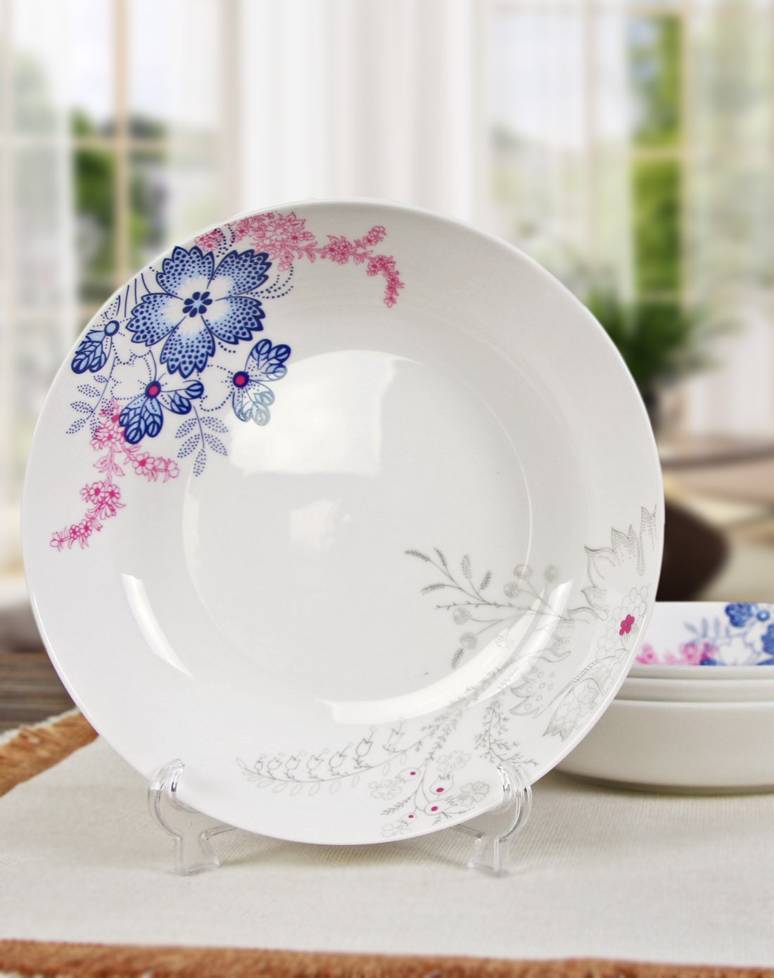 雅诚德 出口芬兰顶级骨瓷餐具套装22 6-loveintheair