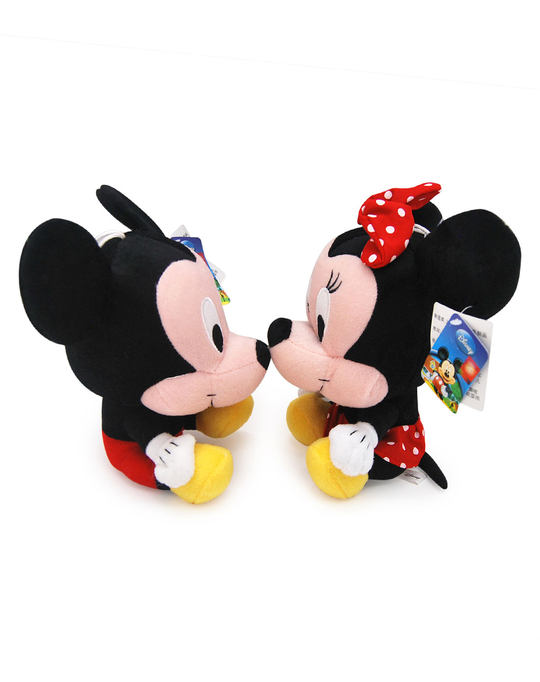 迪士尼disney 大头宝贝米奇/米妮对装20cm