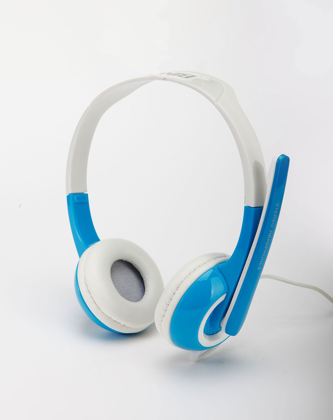 b320头戴式耳机麦克风(蓝)