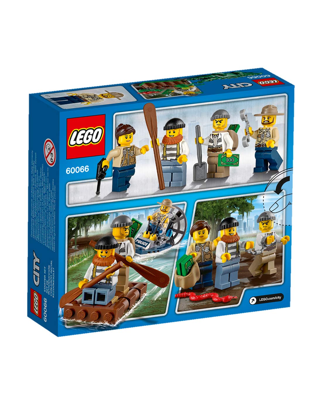 乐高lego国际顶级拼插益智玩具专场直发货沼泽警察入门套装