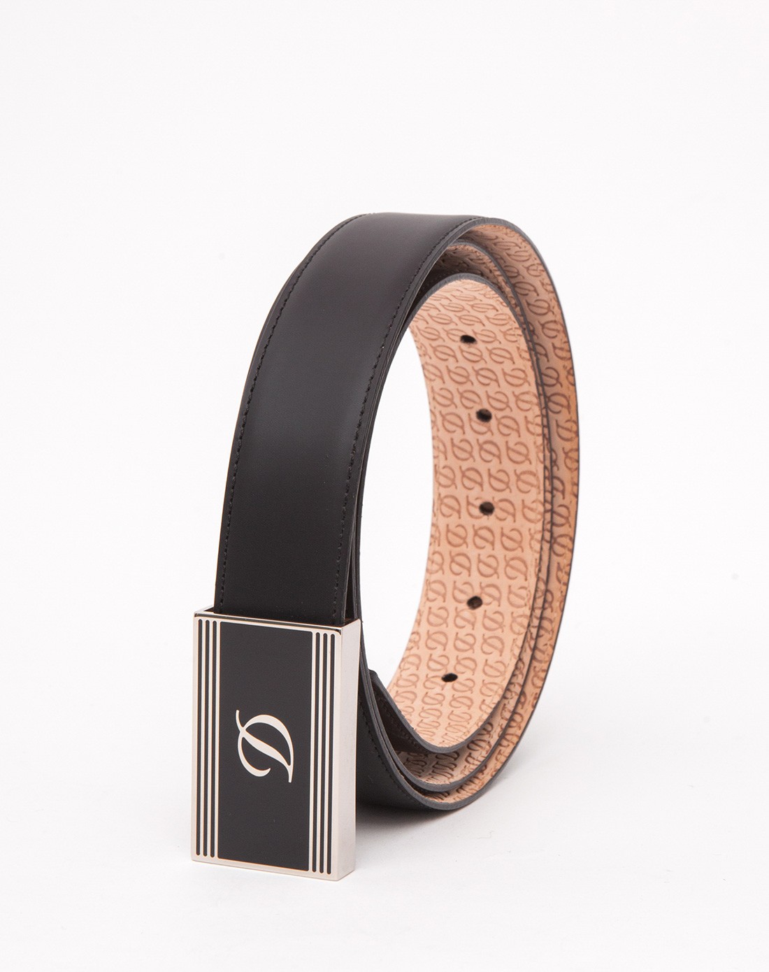 都彭 时尚男士板扣皮带