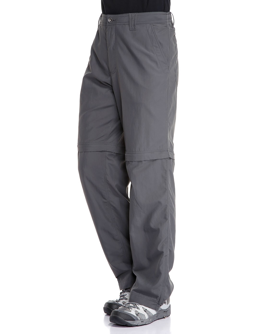 速干防晒 男款暗蓝灰色两节长裤 舒适户外运动