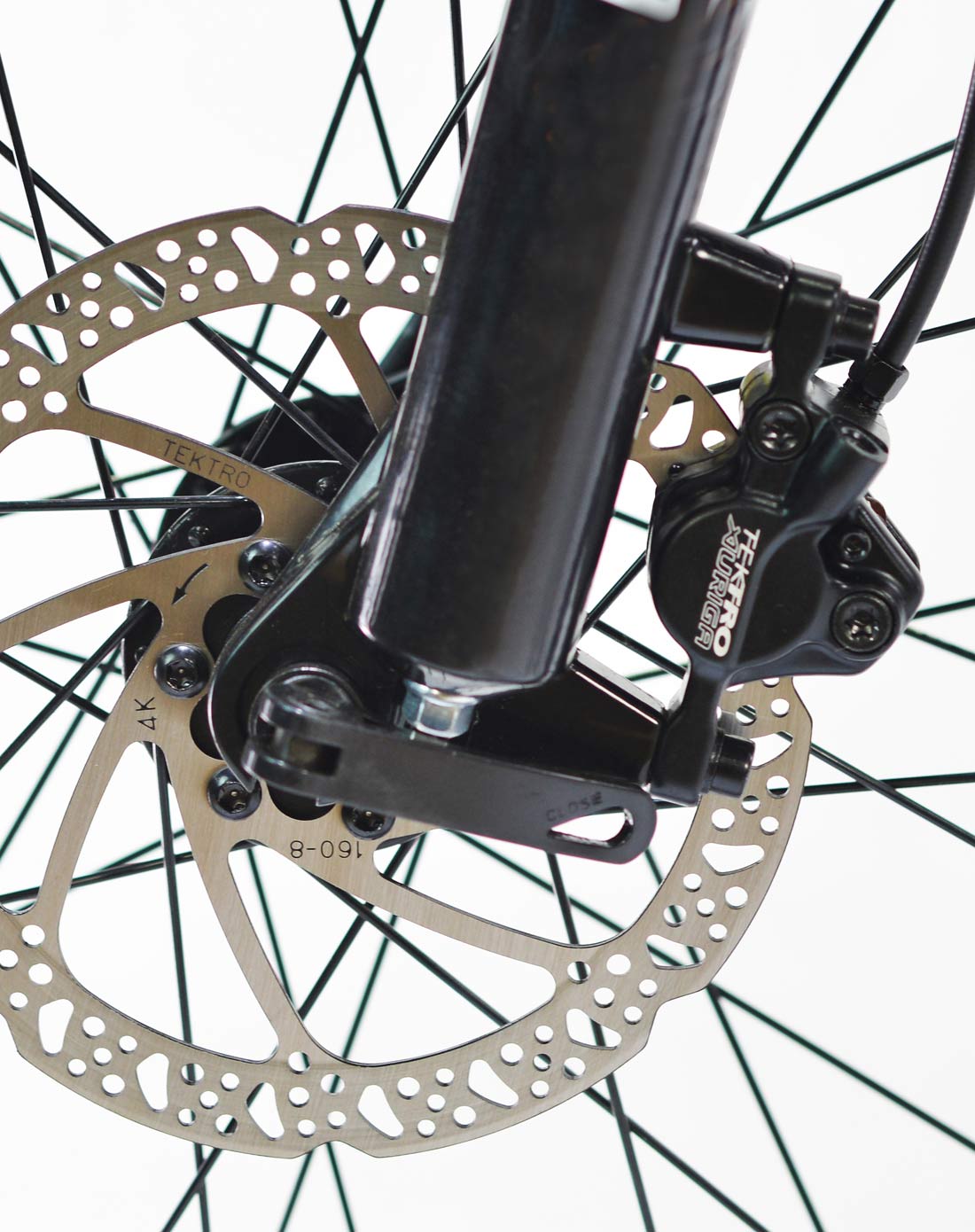 自行车专场直发货saft赛福特 a8铝架锁死前叉前避震油压碟刹山地车