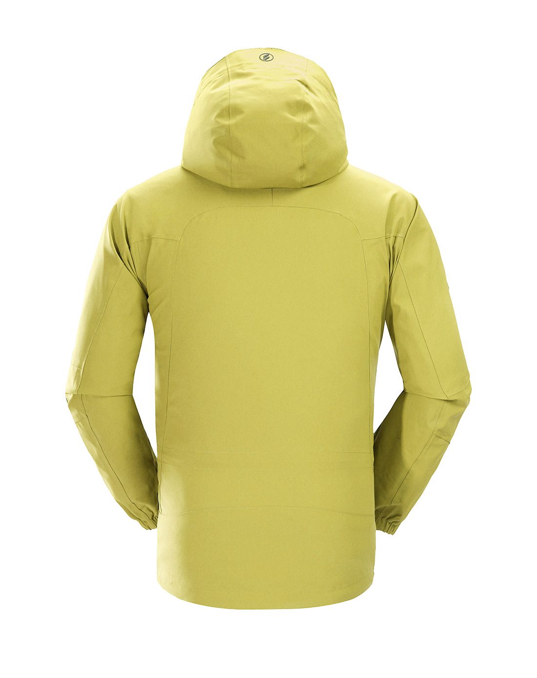 宝美beaume 抓绒保暖 男款黄绿三合一冲锋衣 防水拉链