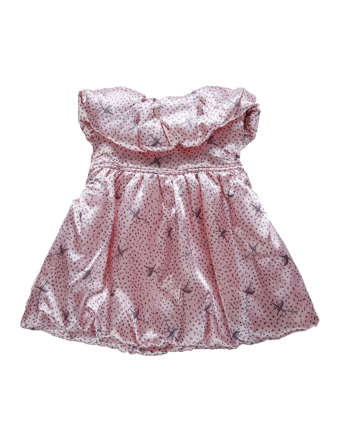 女童淡洋红色可爱棉背心