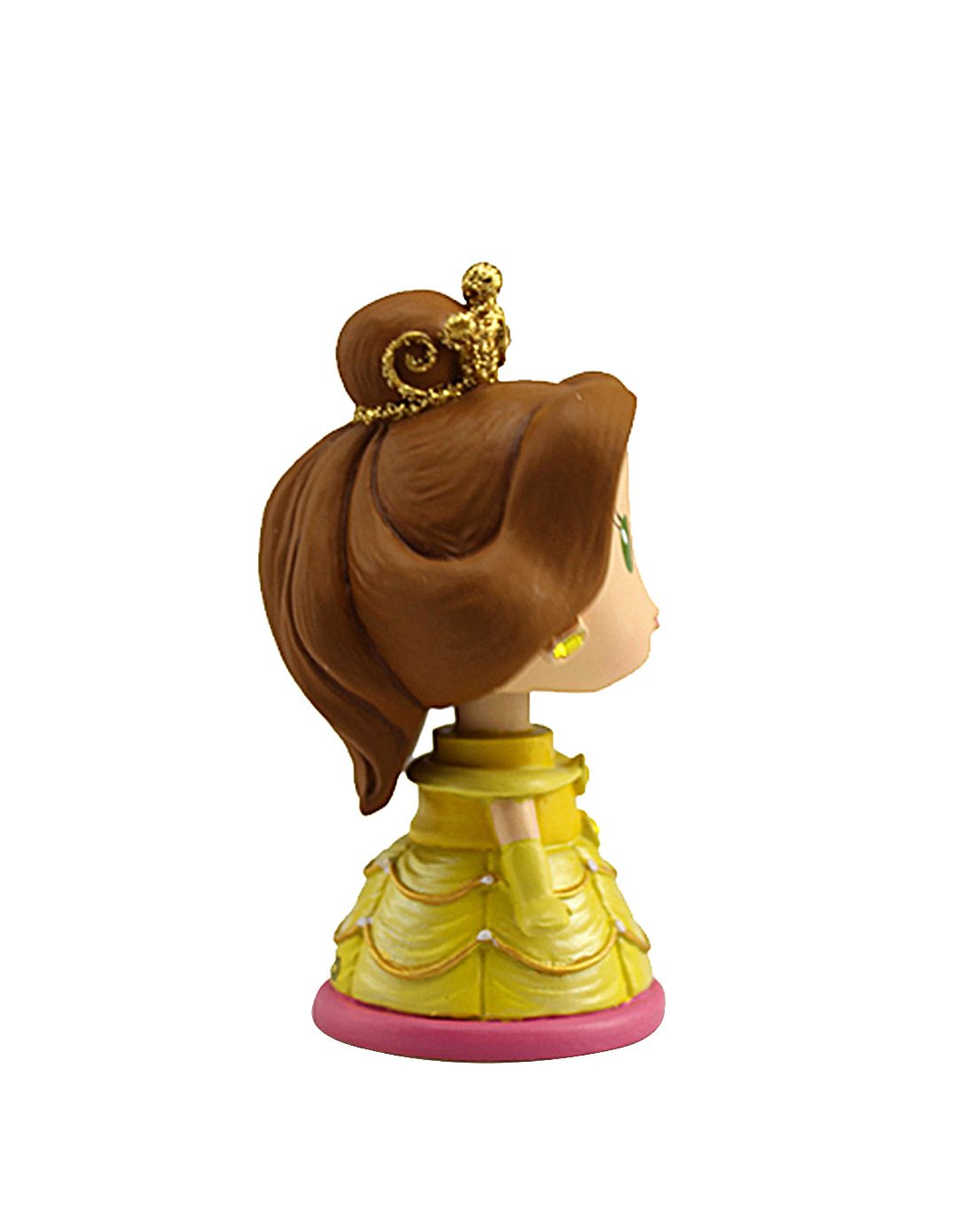 迪士尼卡通玩具专场直发货(混合) 正版迪士尼q版贝尔摇头fig公仔 