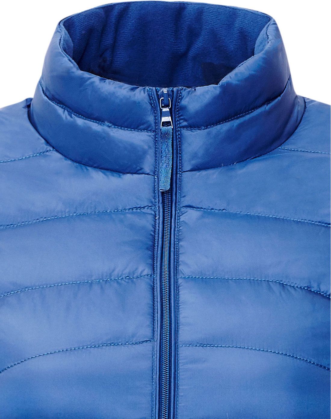 波司登旗下品牌羽绒服男女波司登女款蓝色百搭轻薄长袖羽绒服b1501022