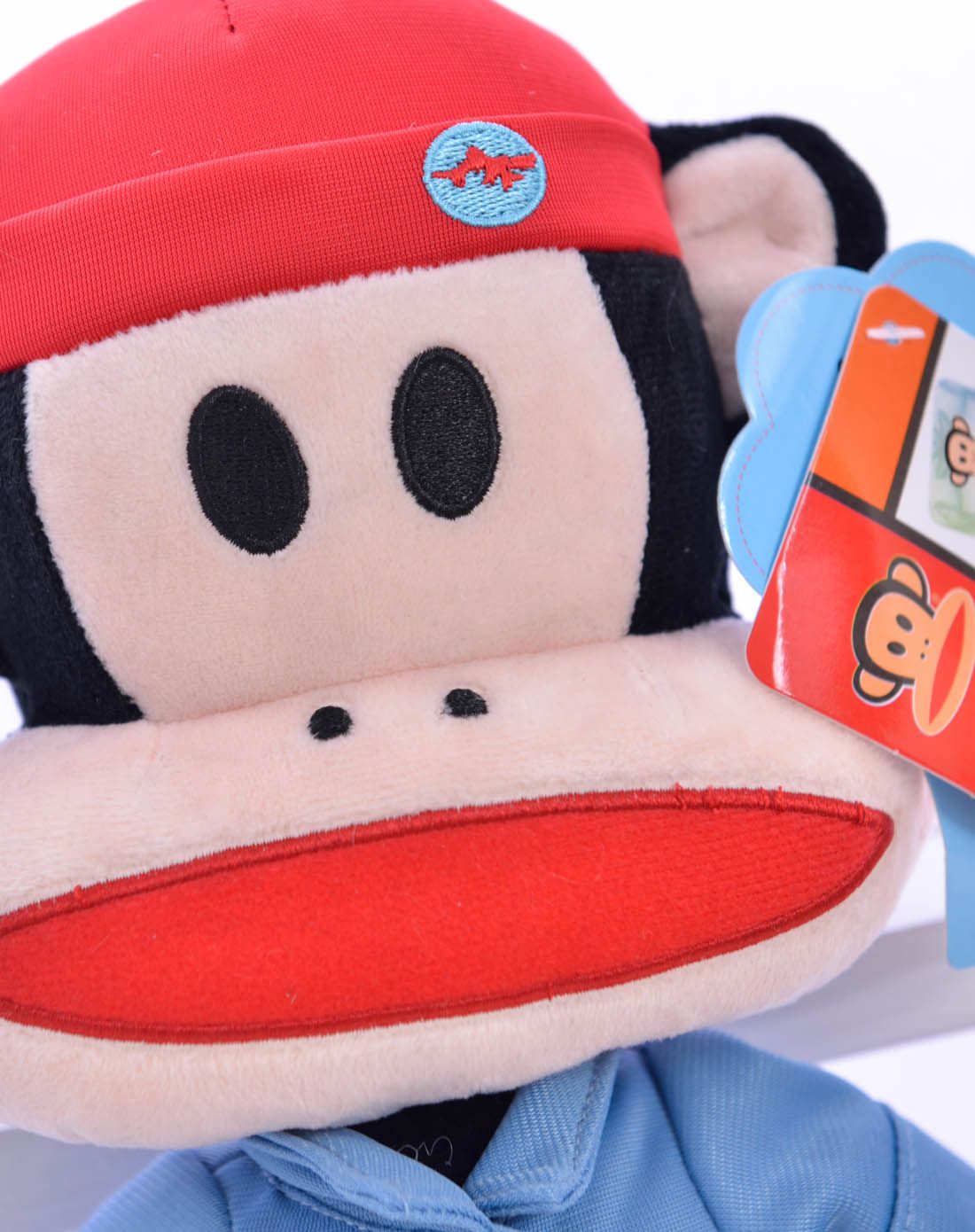 hwd精品毛绒玩具专场直发货中性蓝色大嘴猴公仔-棒球款51cmbk50001153