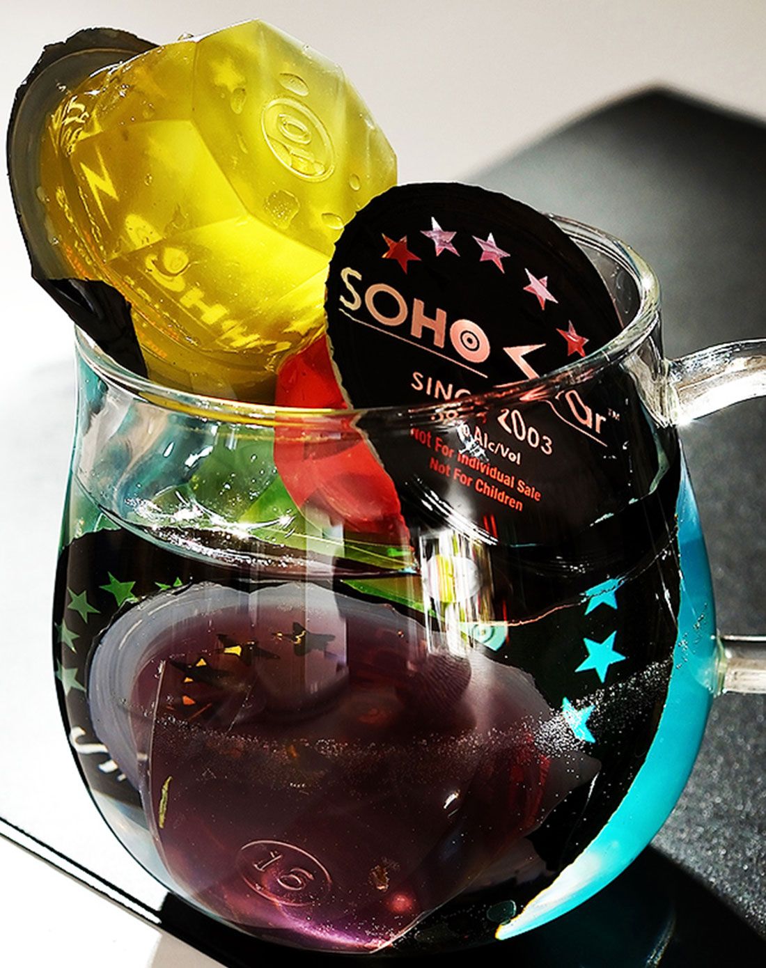 慕丝妮 鸡尾酒果冻380g