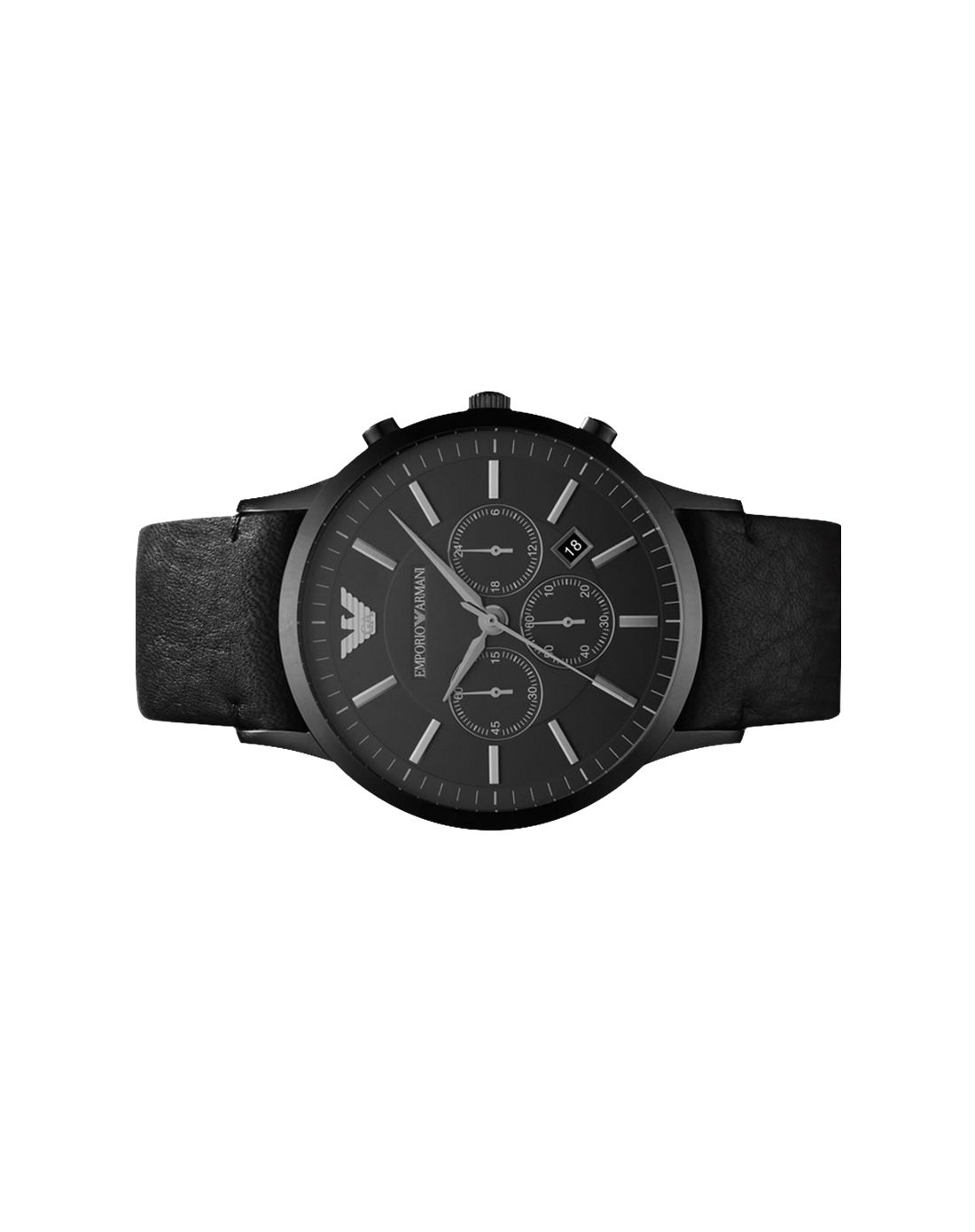 > emporio armani多功能休闲时尚真皮运动男表ar2461