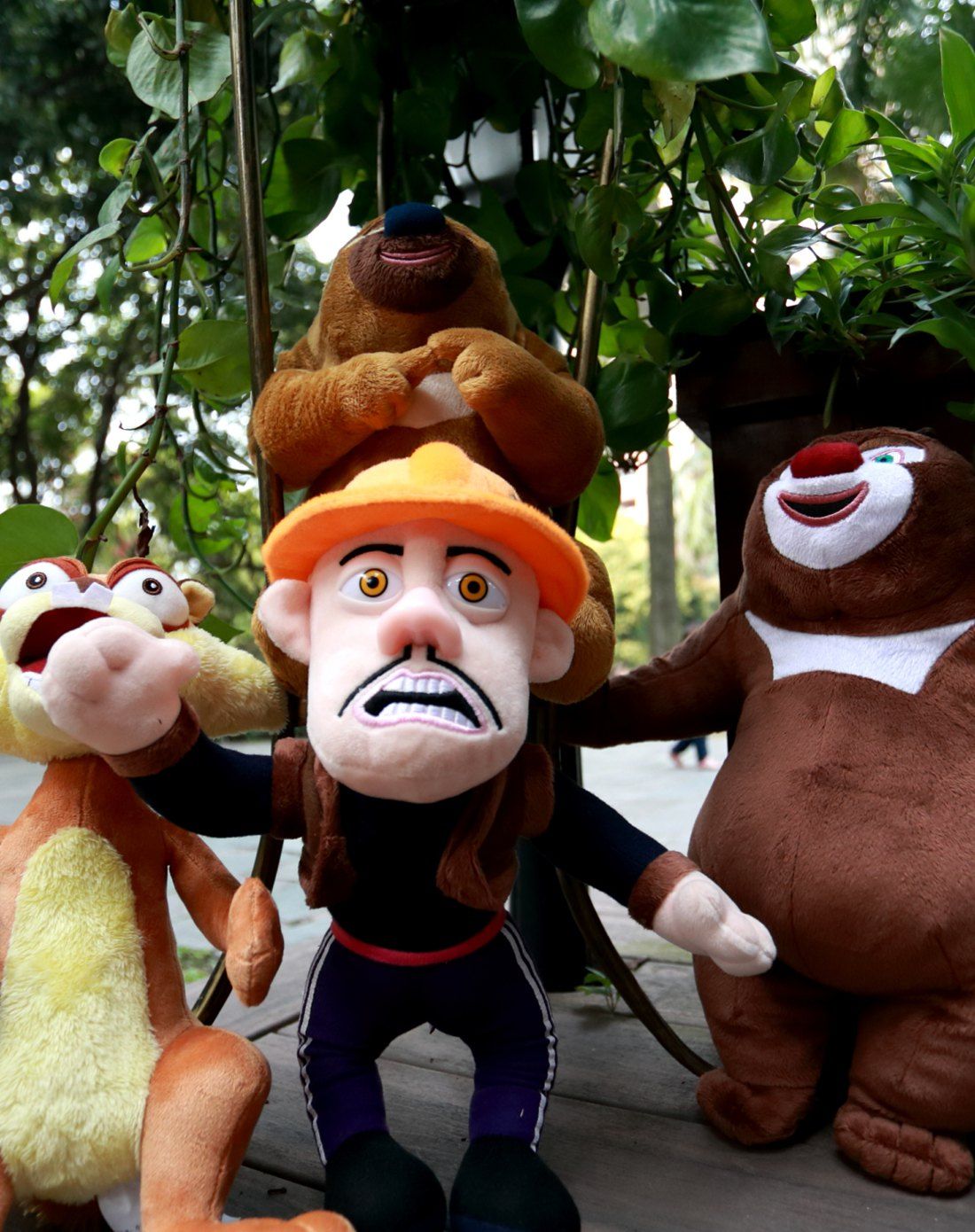 《熊出没》光头强-安全帽-38cm