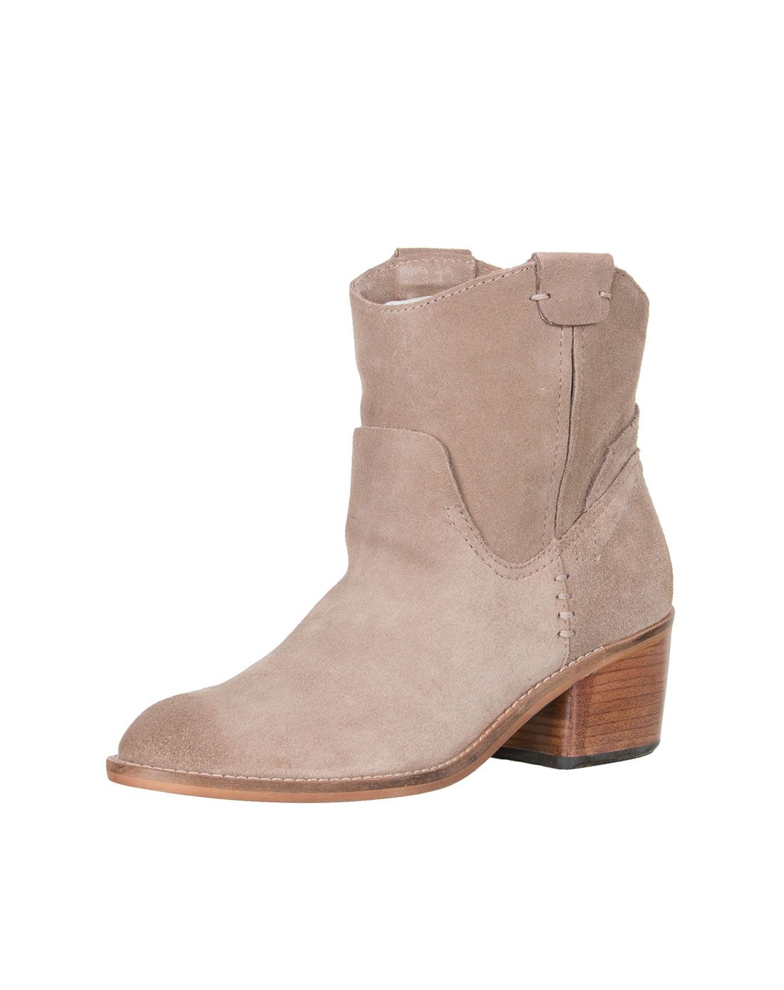 dolcevita女鞋香港直供专场dolce vita 2015灰褐色绒面革短靴dv1