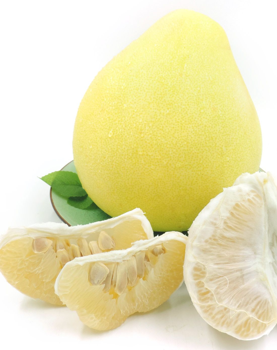 > 世果汇 梅州白蜜柚2个共约5斤