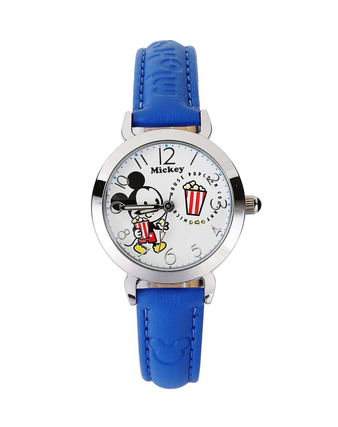 迪士尼disney cuties儿童防水手表中性蓝色