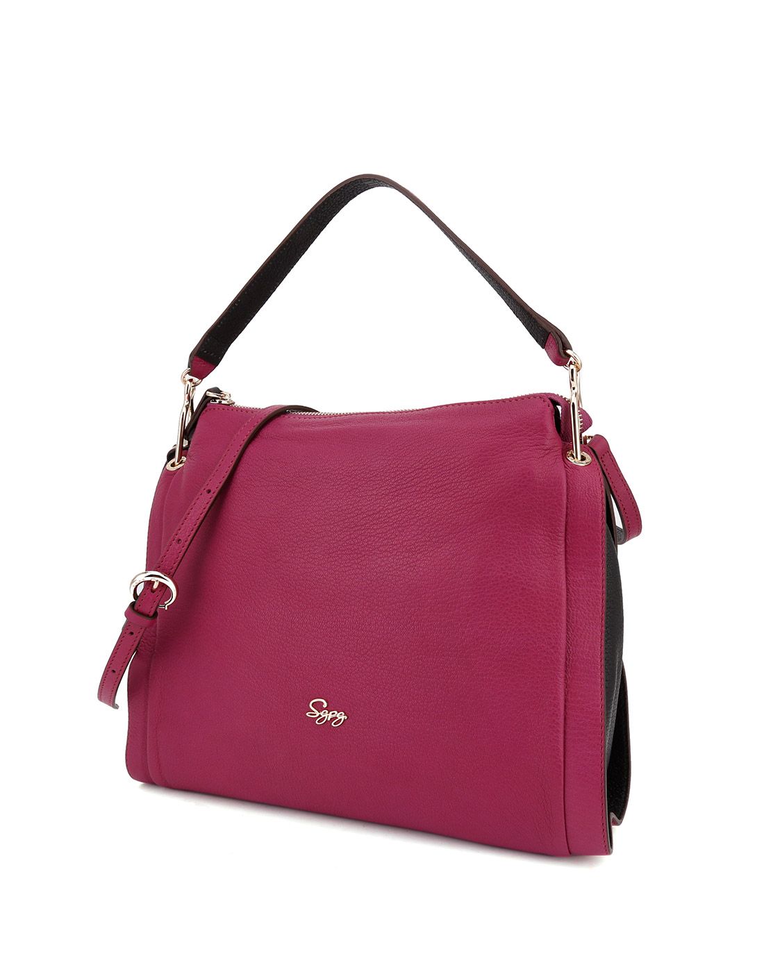 sgpg专柜正品羊皮时尚真皮女式手提包