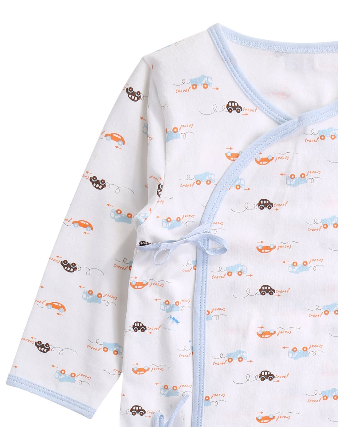 女童长袖开襟睡衣