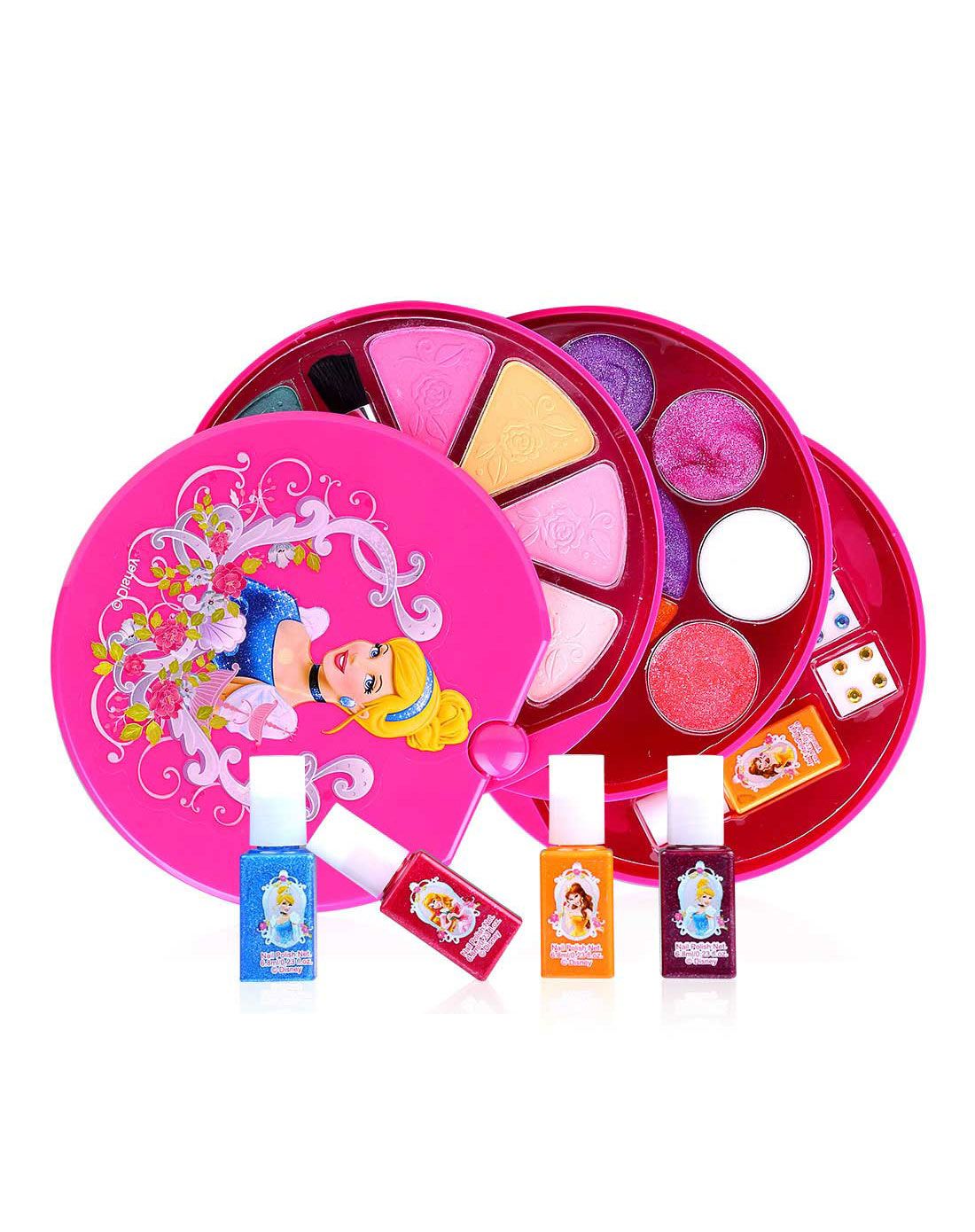 360°旋转魔方专业彩妆盒