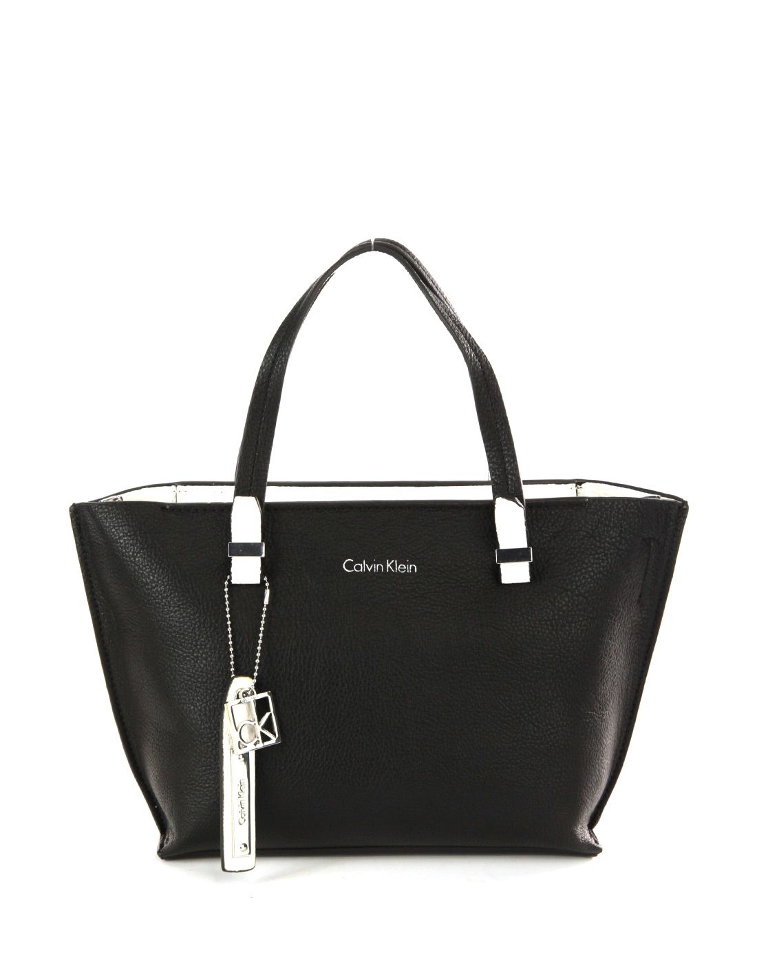 calvin klein包包皮具专场女士真皮黑色手提肩背斜挎包3609 5669 010